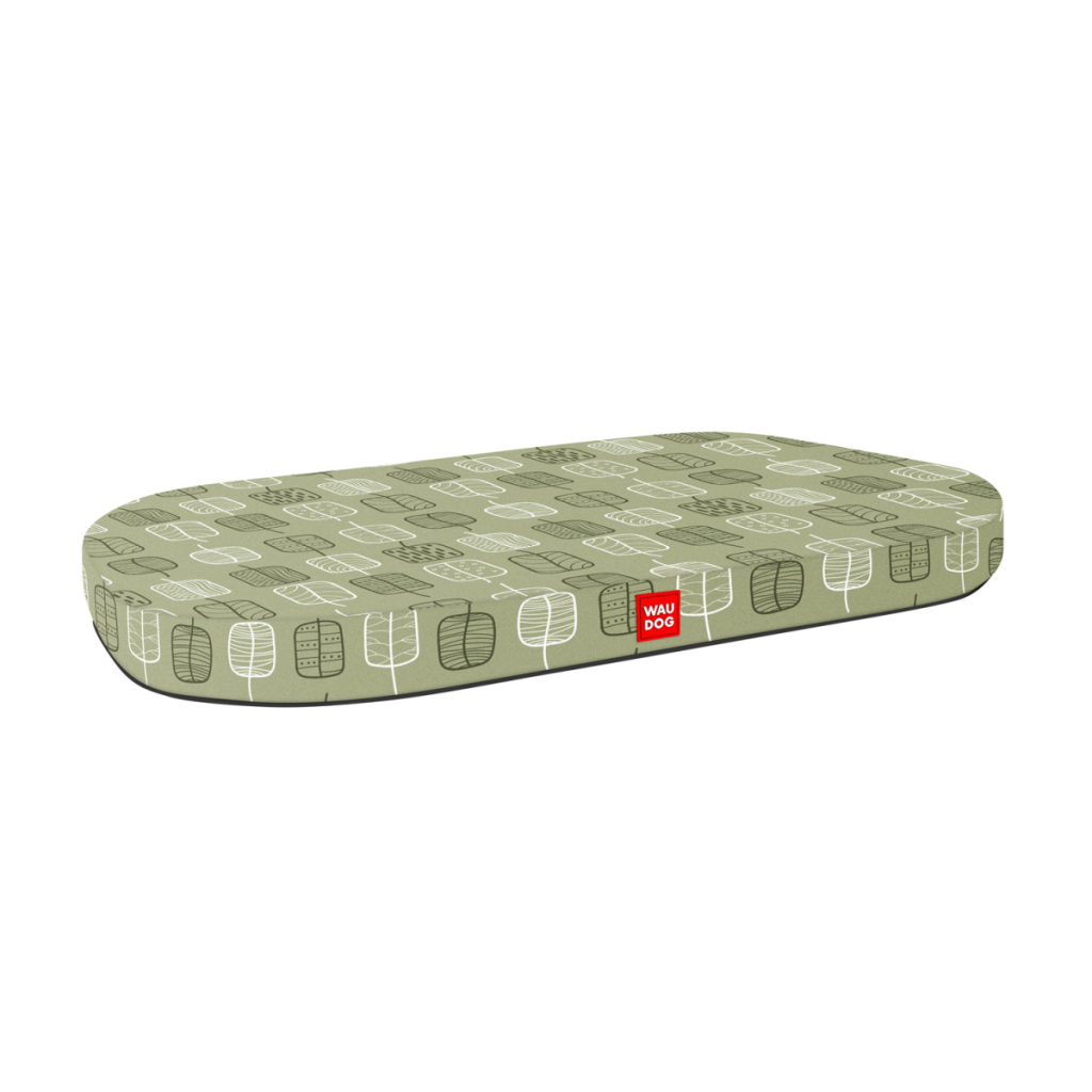 Матрац для тварин WAUDOG Relax Зелене листя 80x55 см (098-0108) - зображення 2