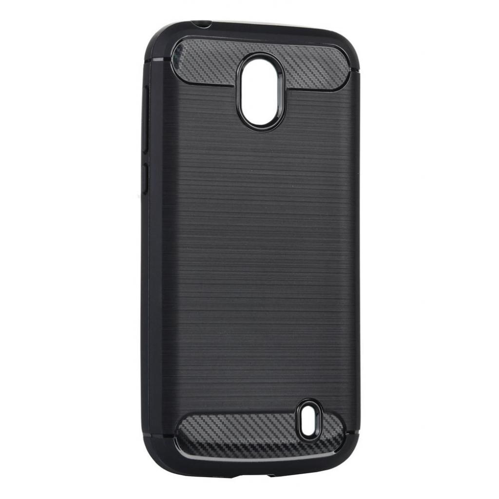 Чохол до мобільного телефона Laudtec Nokia 1 Carbon Fiber (Black) (LT-N1B) - зображення 8
