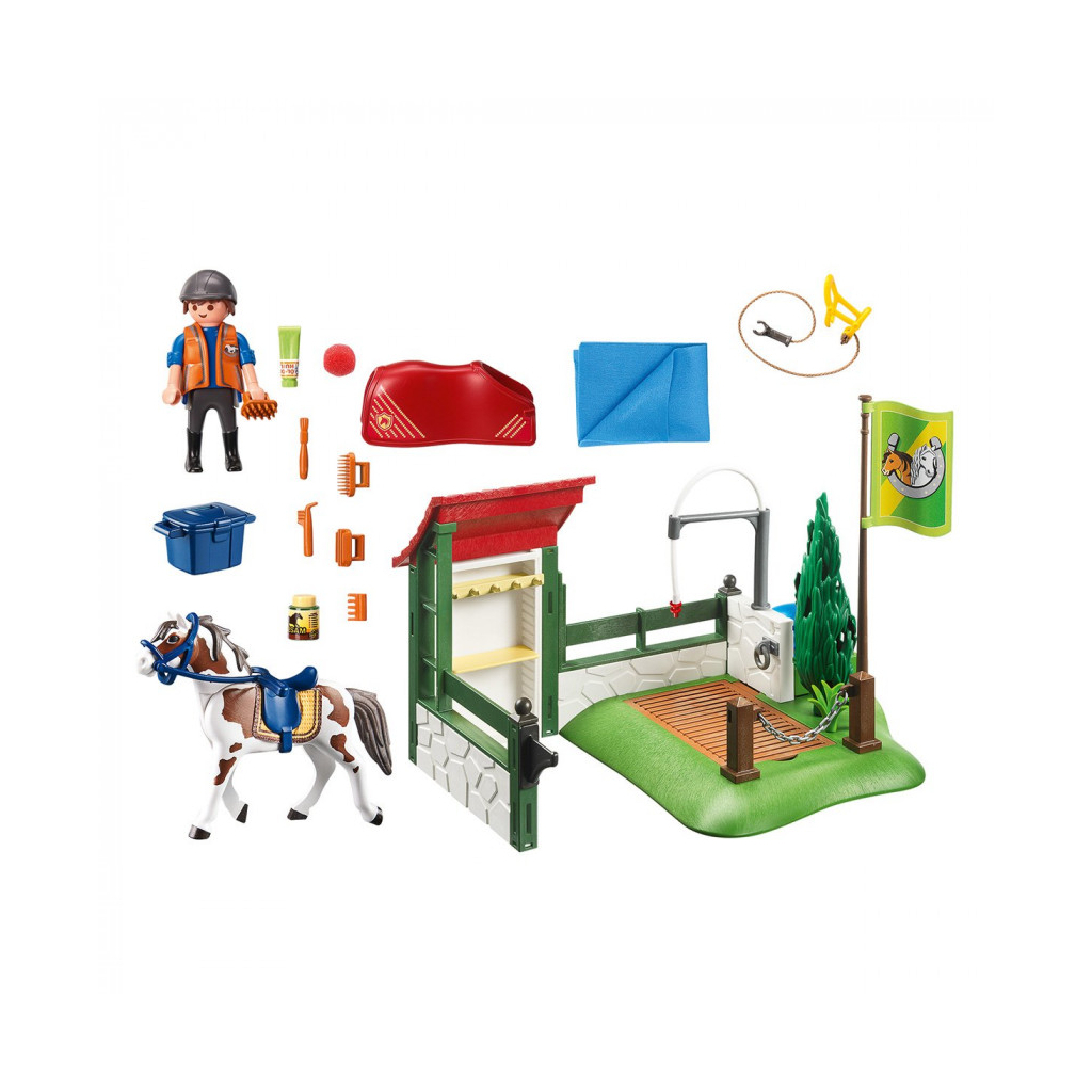 Конструктор Playmobil Велика кінна ферма (6333969) - зображення 6