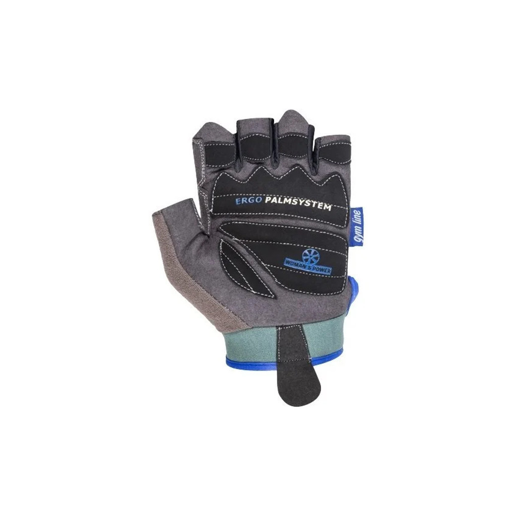 Рукавички для фітнесу Power System Woman's Power PS-2570 M Blue (PS-2570_M_Blue) - зображення 2