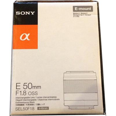 Об'єктив Sony 50mm f/1.8 Black for NEX (SEL50F18B.AE) - зображення 6