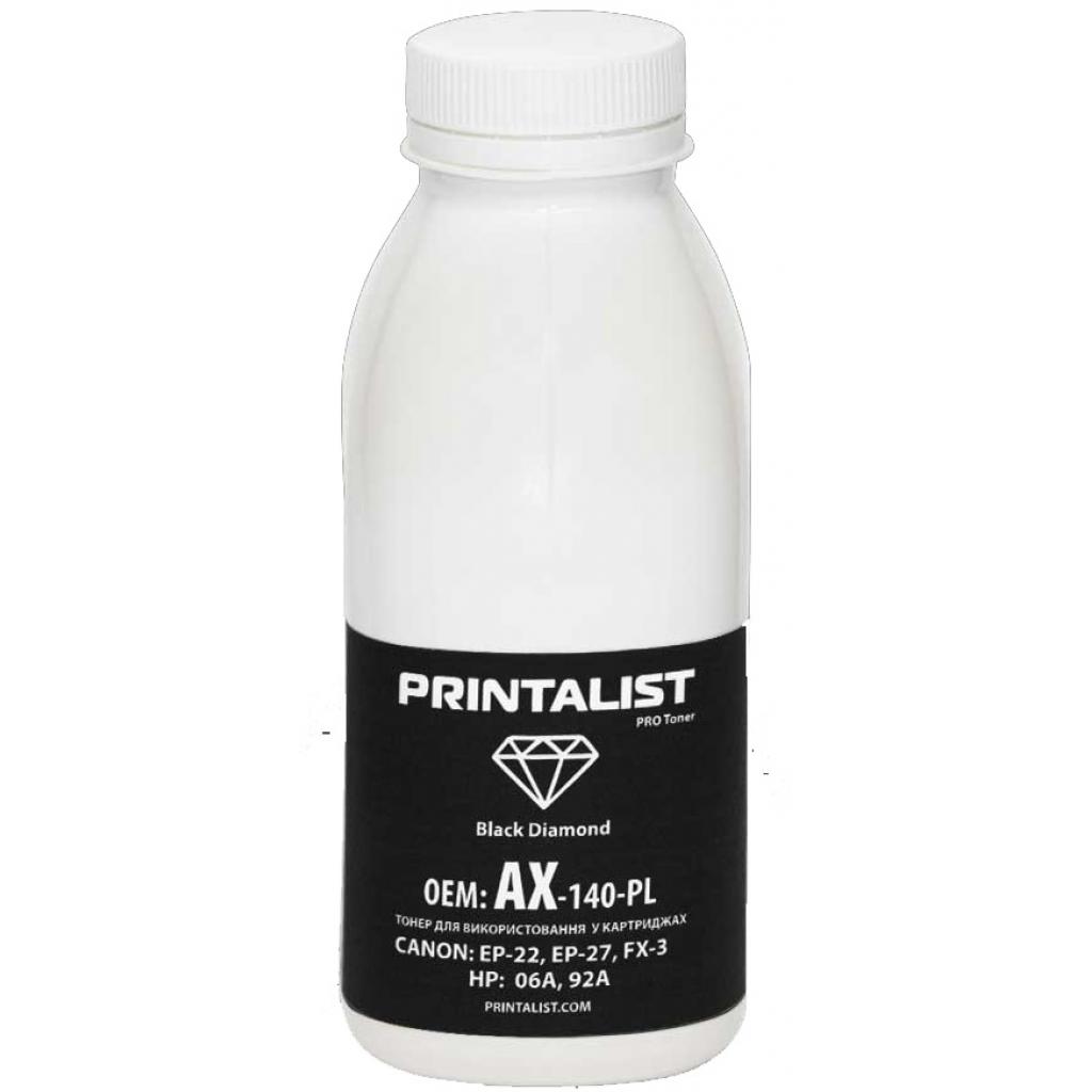 Тонер HP LJ 1100/5L/6L , 140г Black Printalist (AX-140-PL) - зображення 1