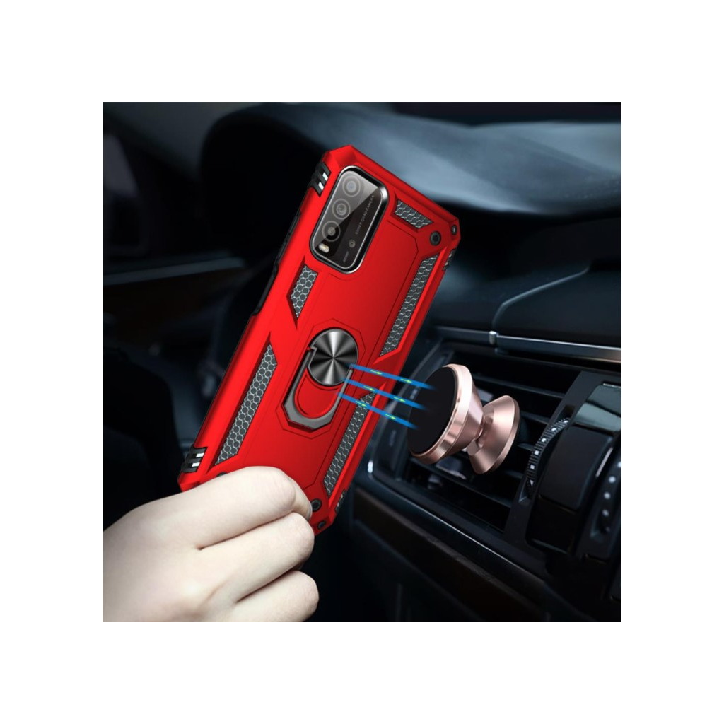 Чохол до мобільного телефона BeCover Military Xiaomi Redmi 9T / Poco M3 Red (706648) - зображення 4