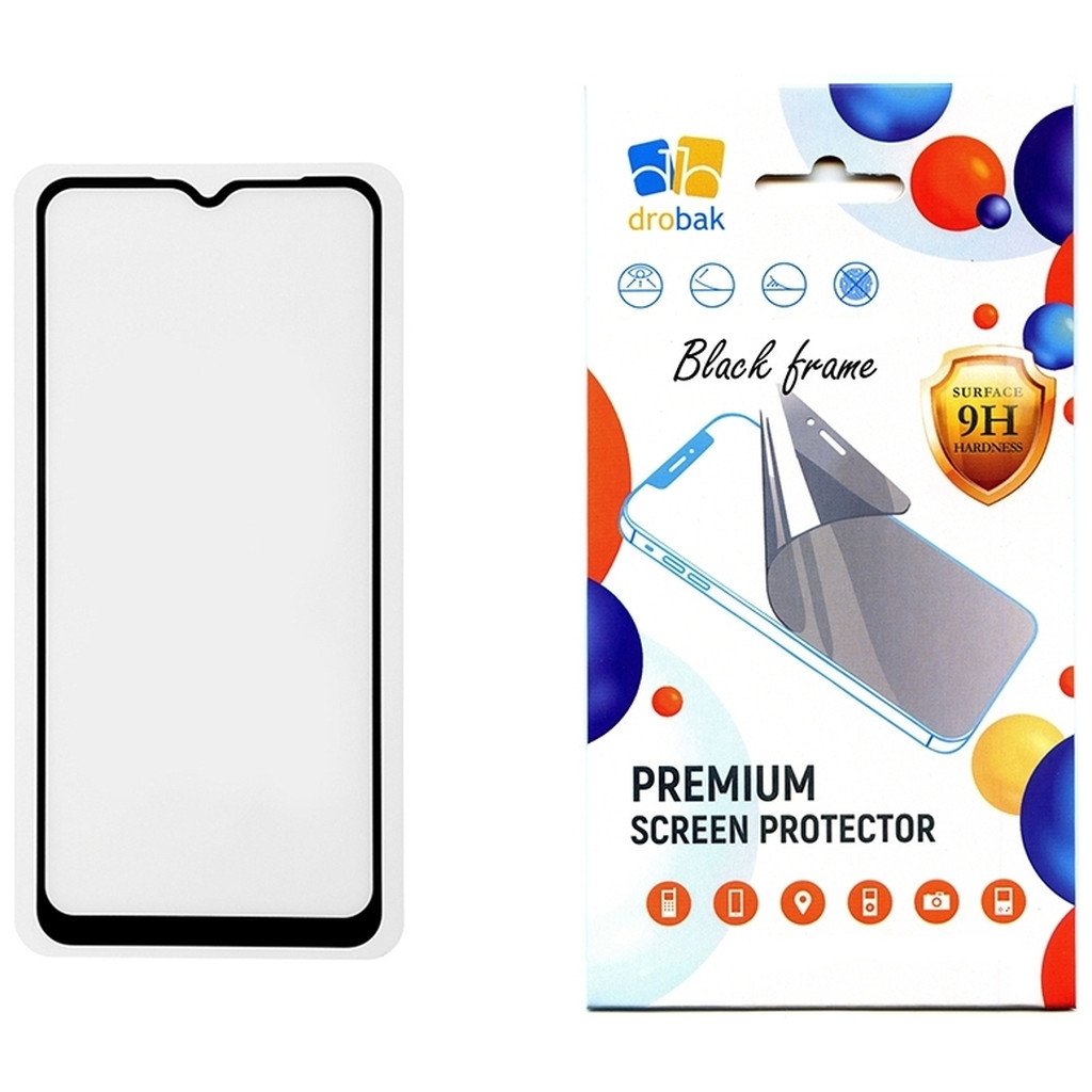 Скло захисне Drobak Samsung Galaxy A05s Black (676746) - зображення 1