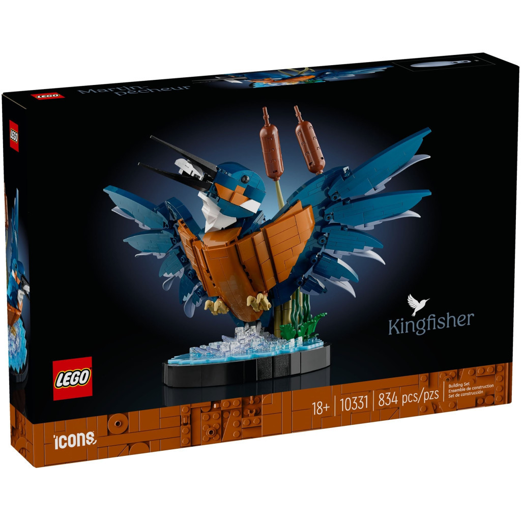 Конструктор LEGO Icons Птах рибалочка 834 деталей (10331) - зображення 1