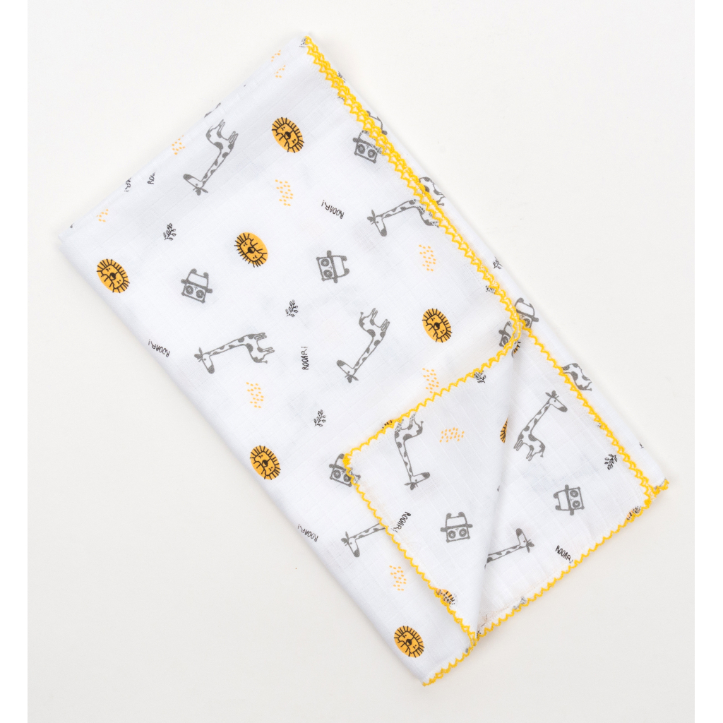 Пелюшки для малюків Breeze муслінова (BTS-526-yellow) - зображення 4