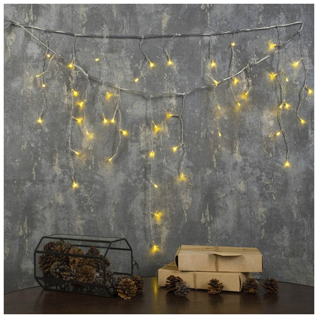 Гірлянда ColorWay Бахрома 3 м x 0.6 м 100 Led IP20 кольорова USB (CW-GF-100L36UMC) - зображення 10