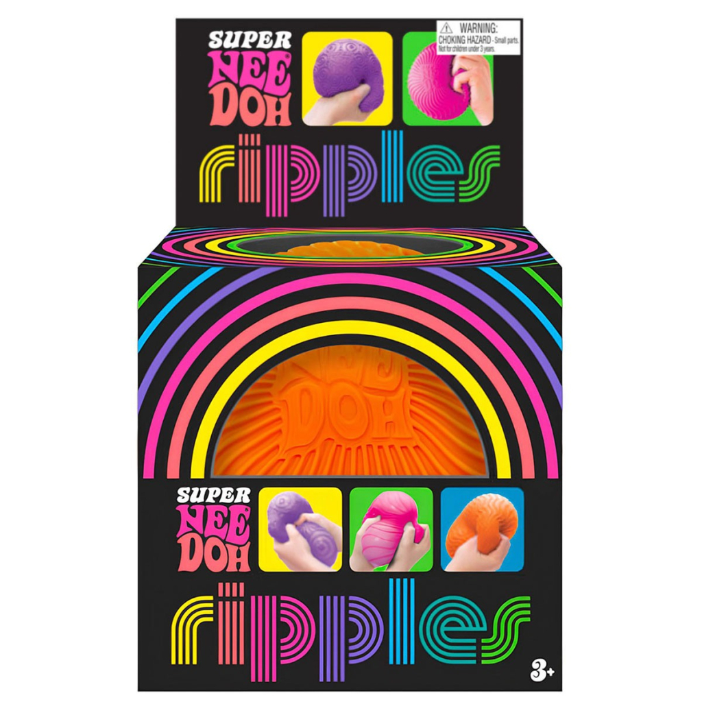 Антистрес NeeDoh серії Super – Яскраві хвилькі (помаранчевий) (RSPND-5) - изображение 4