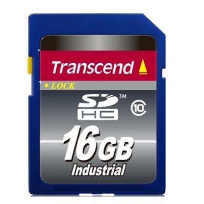 Карта пам'яті Transcend 16GB SDHC Class10 Industrial (TS16GSDHC10I) - зображення 1
