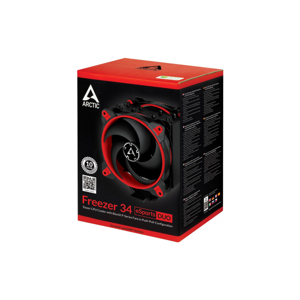 Кулер до процесора Arctic Freezer 34 eSports DUO Red (ACFRE00060A) - зображення 9