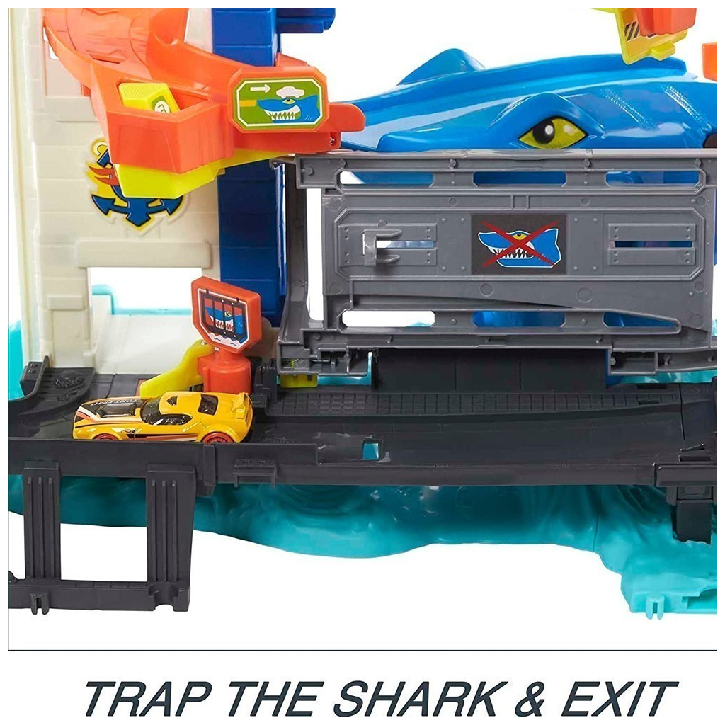 Автотрек Hot Wheels Втеча від лютої акули (HDP06) - зображення 6