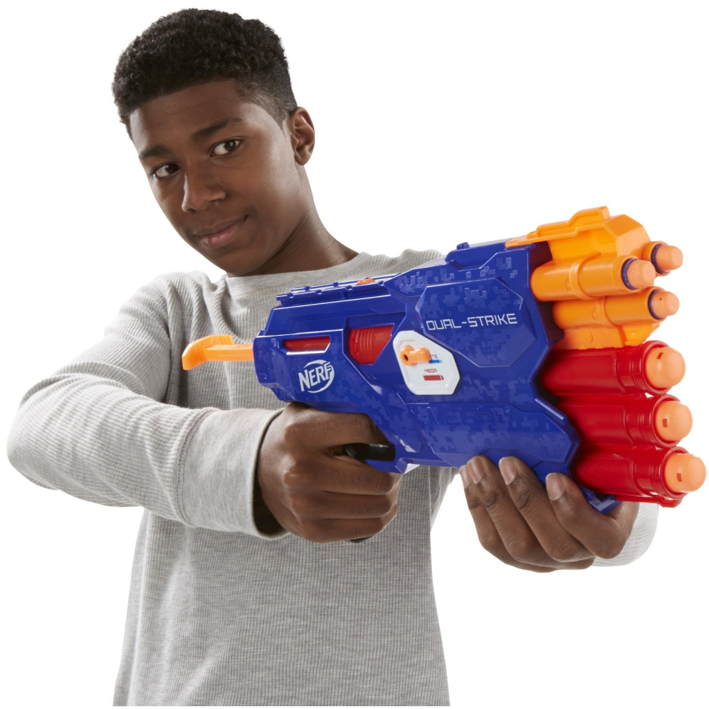 Іграшкова зброя Hasbro Nerf Elite Dual-Strike (B4620) - зображення 5