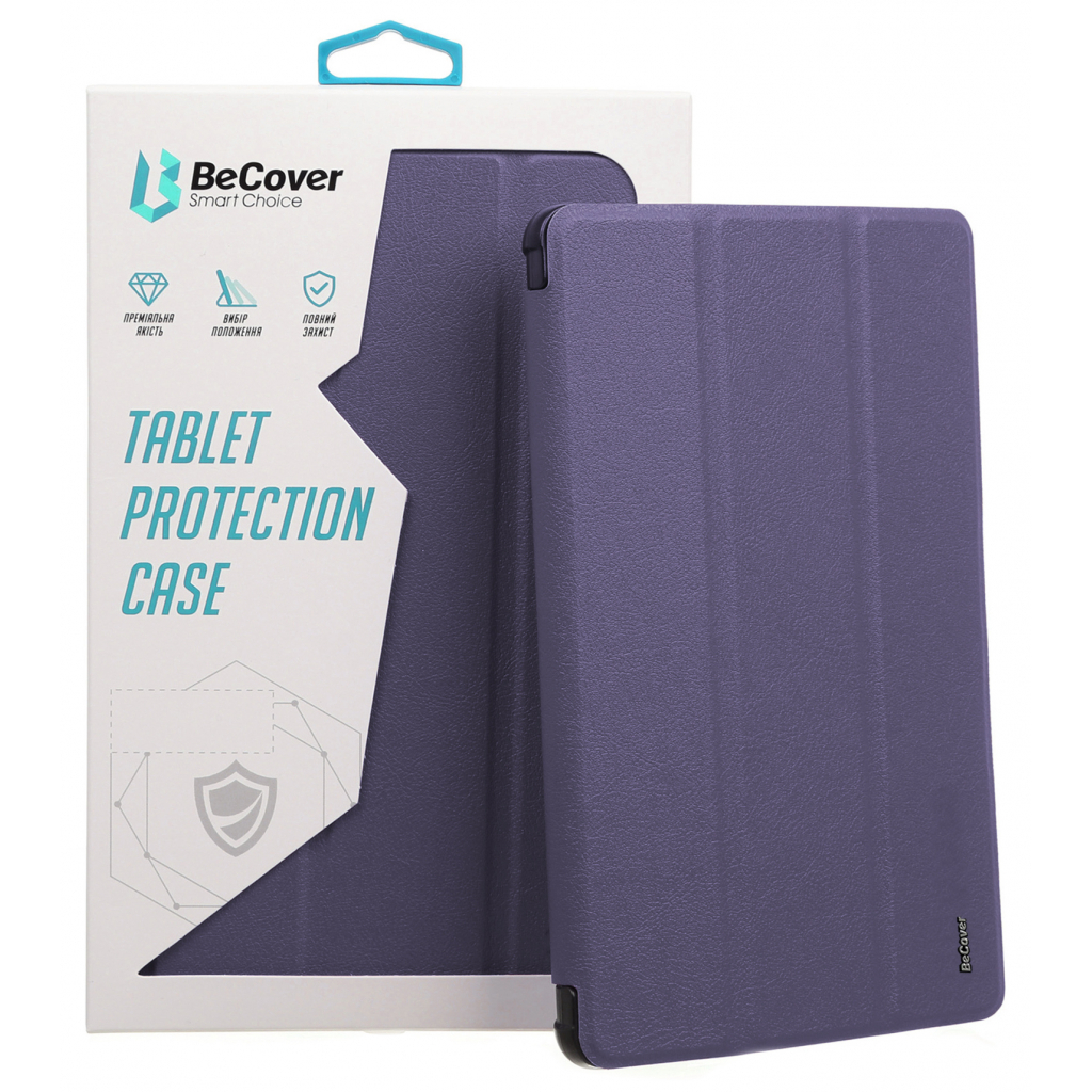 Чохол до планшета BeCover Tri Fold Soft TPU Apple iPad mini 6 2021 Purple (706725) - зображення 1