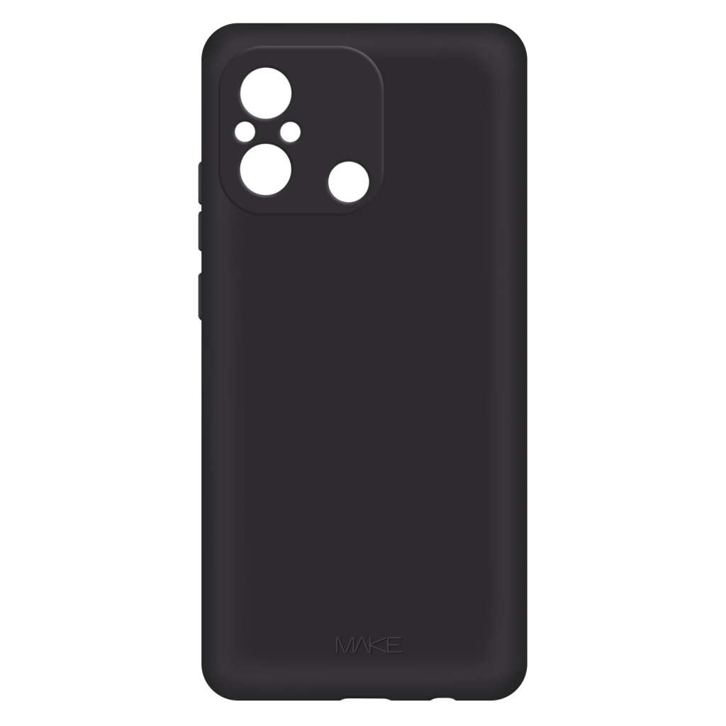Чохол до мобільного телефона MAKE Xiaomi Redmi 12C Frame Black (MCF-XR12CBK) - зображення 1