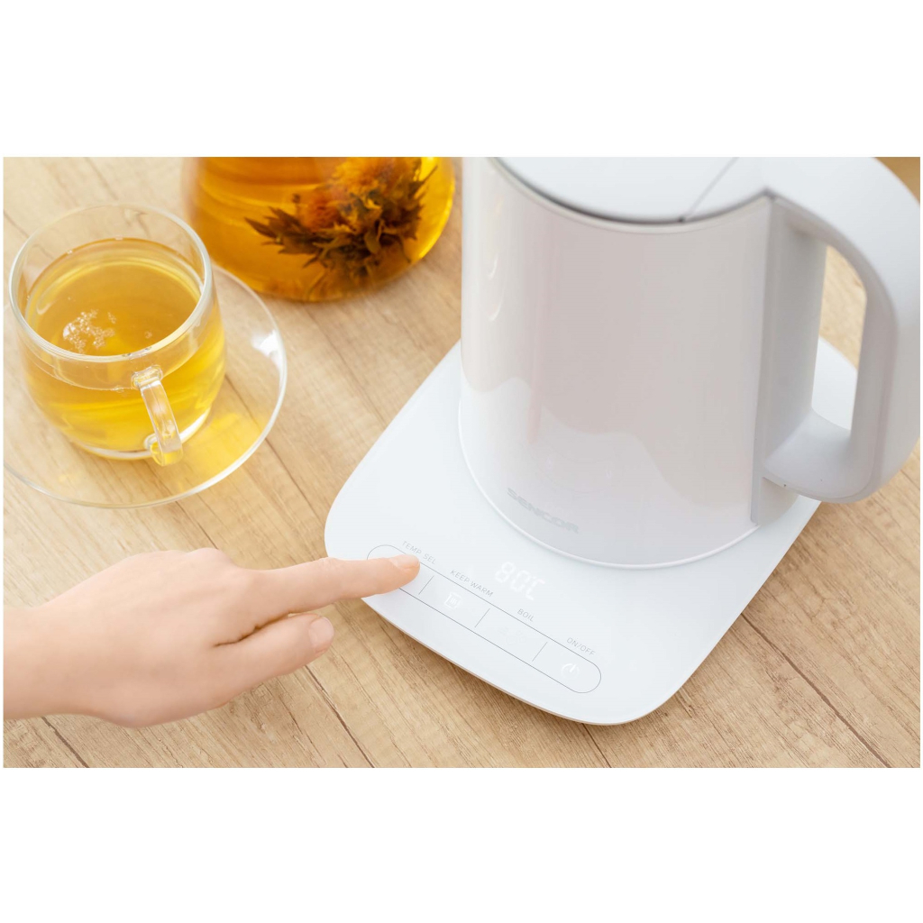 Електрочайник Sencor SWK 1591WH - зображення 7