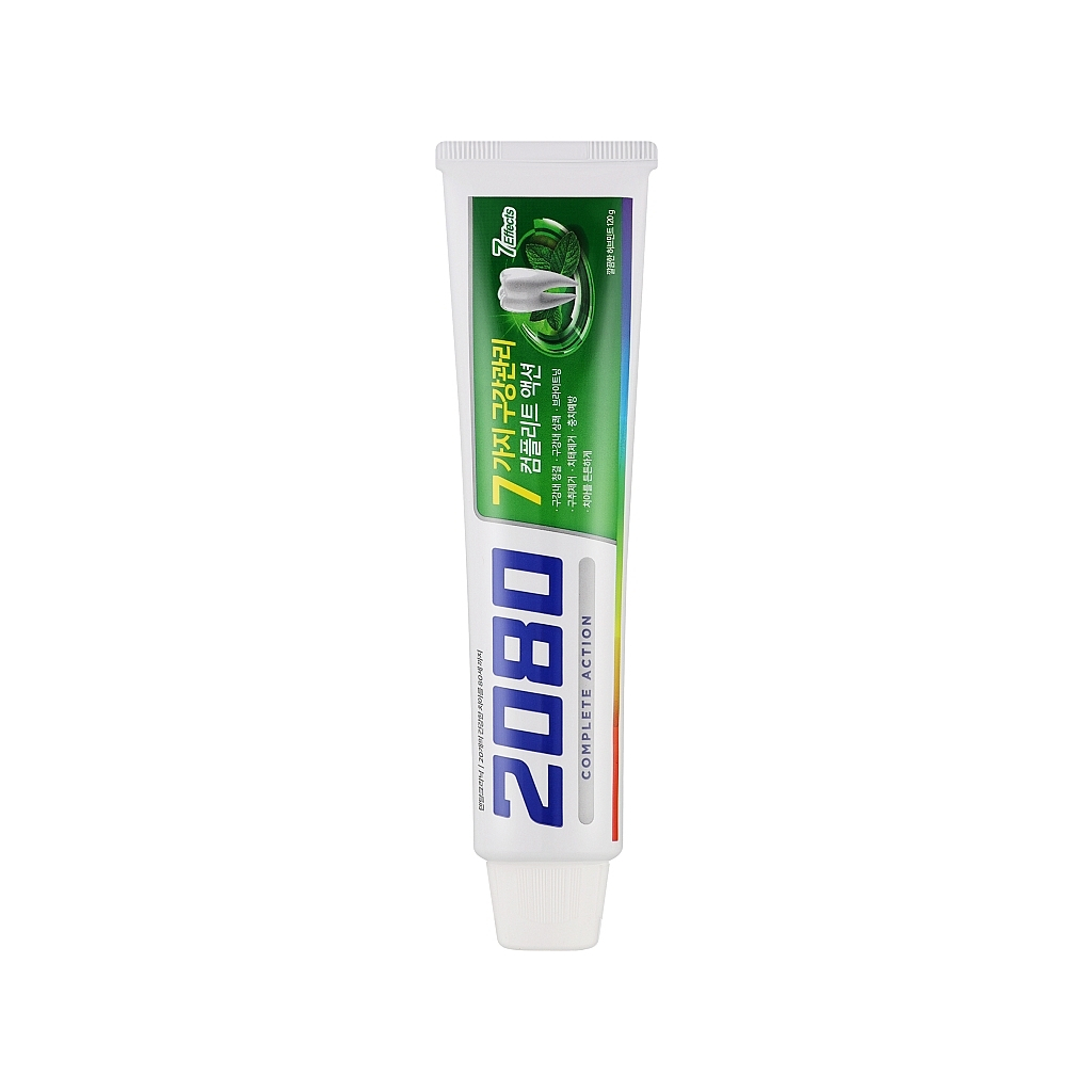 Зубна паста Aekyung 2080 Complete Action Herb Mint Toothpaste 120 г (8801046390665) - зображення 1