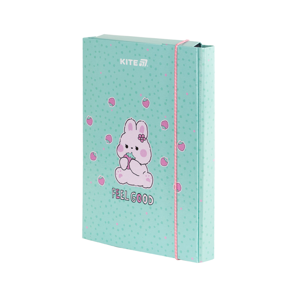 Папка для зошитів Kite В5 на гумці Feel Good (K25-210-1) - зображення 1