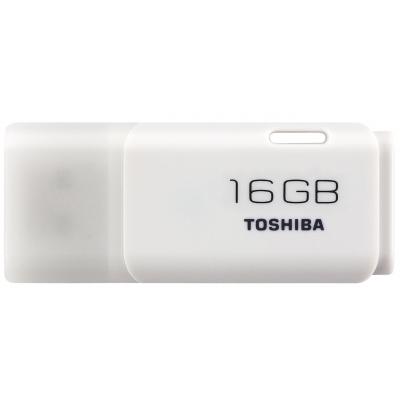 USB флеш накопичувач Toshiba 16GB U202 White USB 2.0 (THN-U202W0160E4) - зображення 1