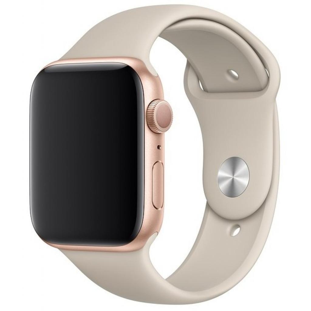 Ремінець до смарт-годинника Apple 44mm Sport Band Stone - S/M & M/L (MTPN2ZM/A) - зображення 1