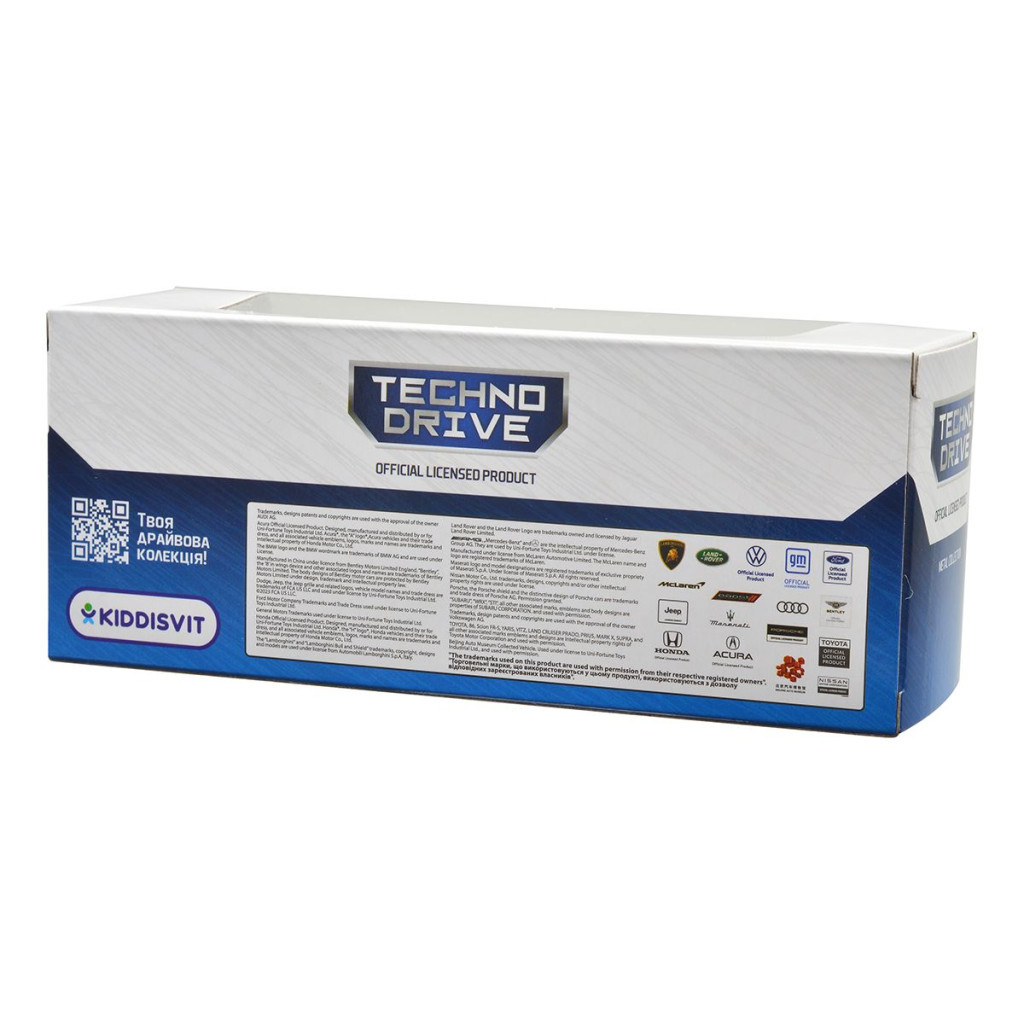 Машина TechnoDrive Land Rover Defender 110 чорний (250341U) - зображення 3