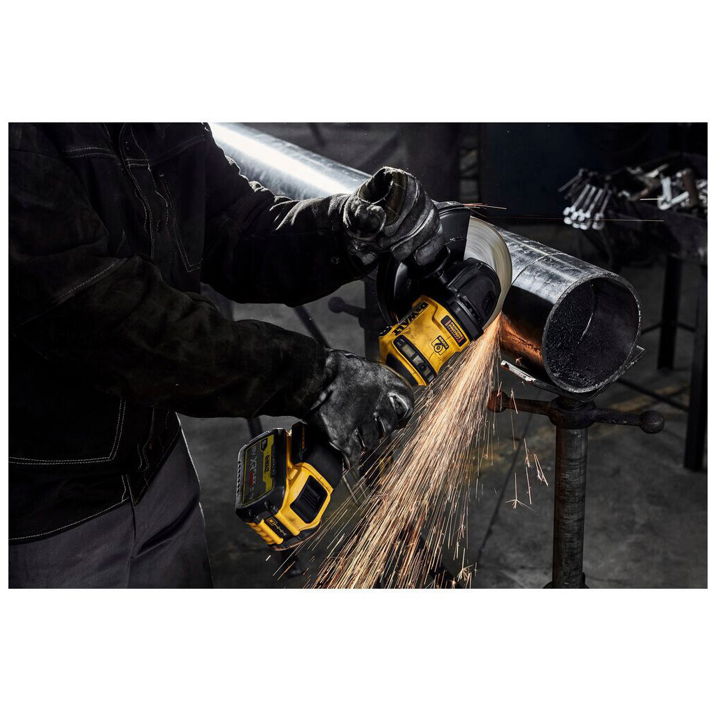 Шліфувальна машина DeWALT 54В XR Li-lon, 180 мм, 6500 об/хв (без АКБ та ЗУ) (DCG440N) - зображення 4