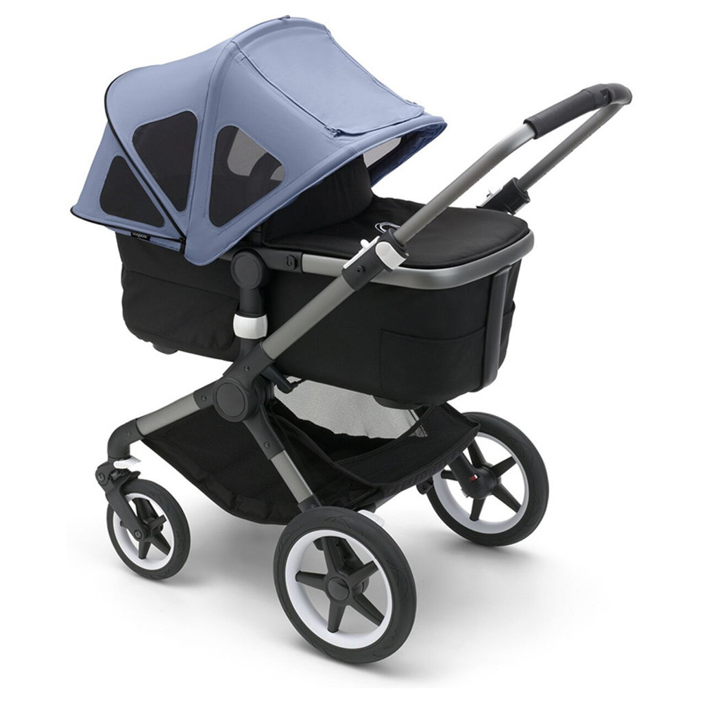 Капюшон для коляски Bugaboo Fox 5/Cameleon 3/Lynx Breezy Seaside Blue літній (100221009) - зображення 4