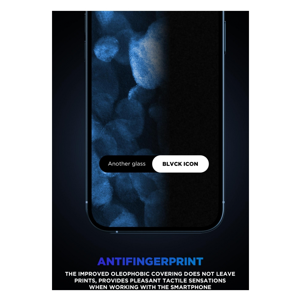 Скло захисне Armorstandart Supreme Black Icon 3D Apple iPhone 15 Pro Max Black (ARM68224) - зображення 6