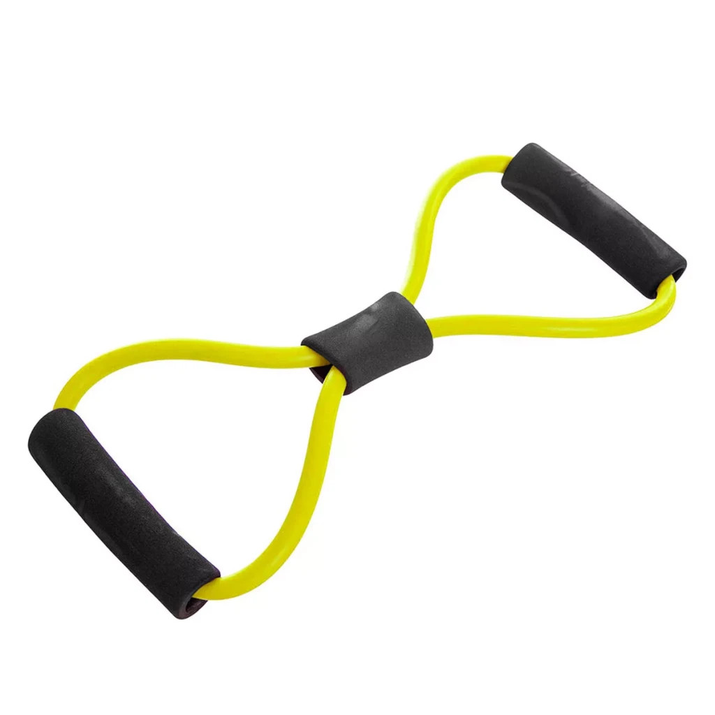 Еспандер X-TREME вісімка 38 см жовтий (117258) - зображення 1