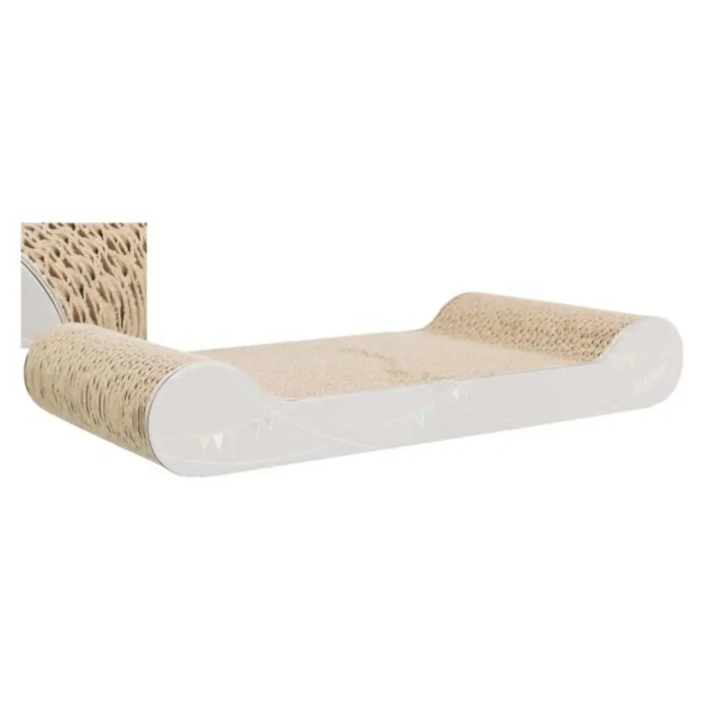 Дряпка (кігтеточка) для котів Trixie картонна 38×6×18 см (світло-сіра) (4011905480114) - изображение 3