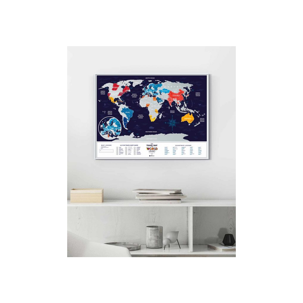 Скретч карта 1DEA.me Travel Map Holiday World (13022) - изображение 10