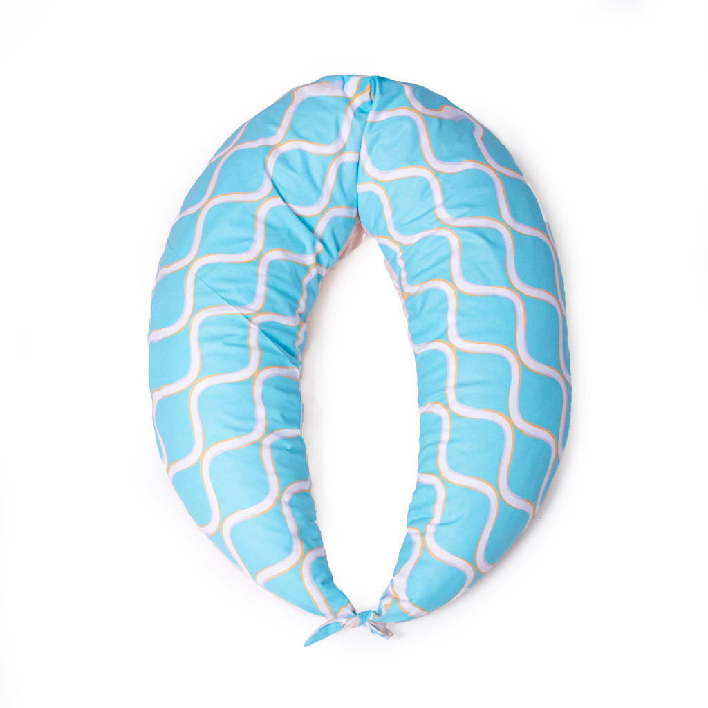 Подушка MirSon для вагітних та годування №8319 Print Line 18-444 Gracia Бязь 30х170х20 см (2200006200444) - зображення 2