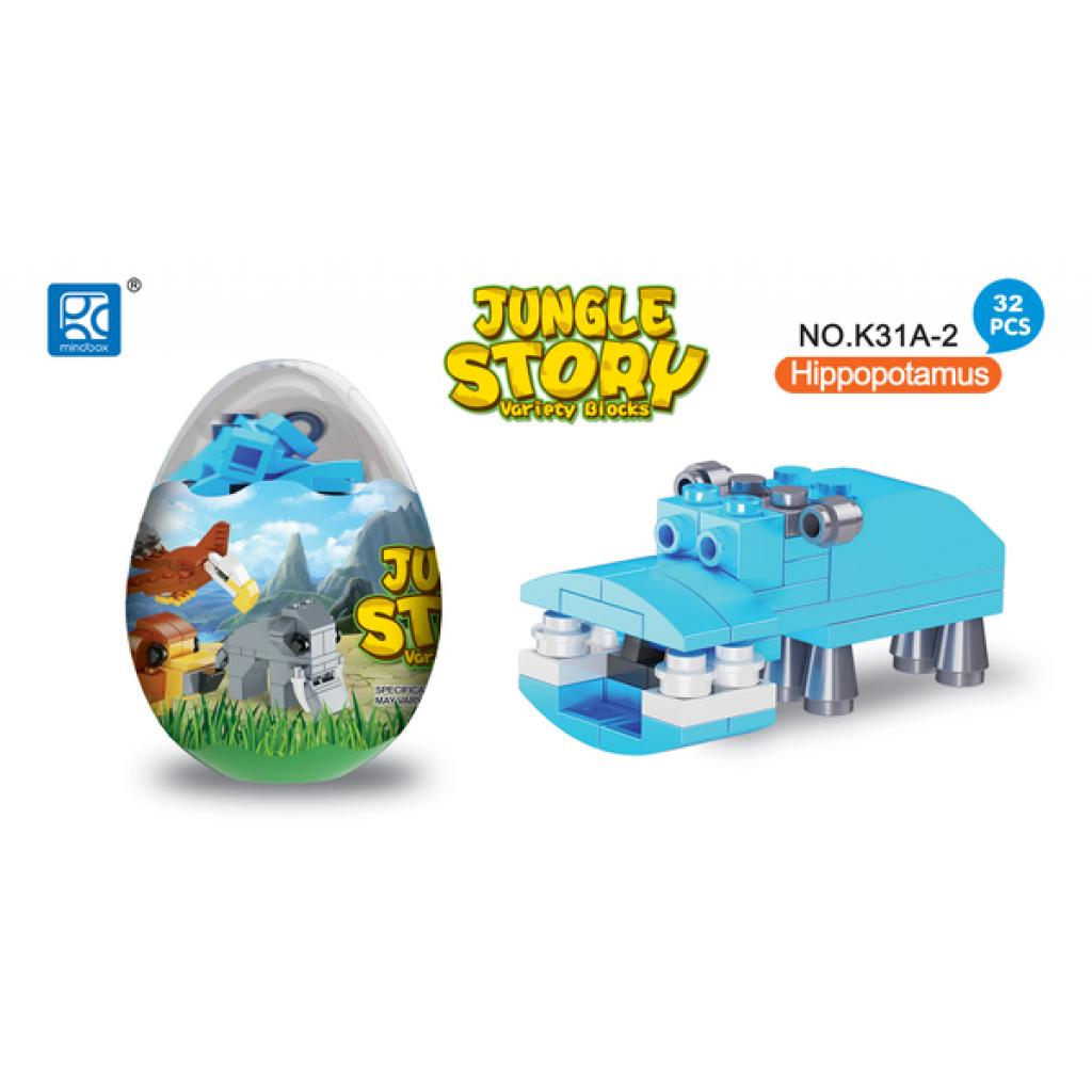 Конструктор Mindbox JUNGLE STORY в яйці в асорт. (K31A) - зображення 6