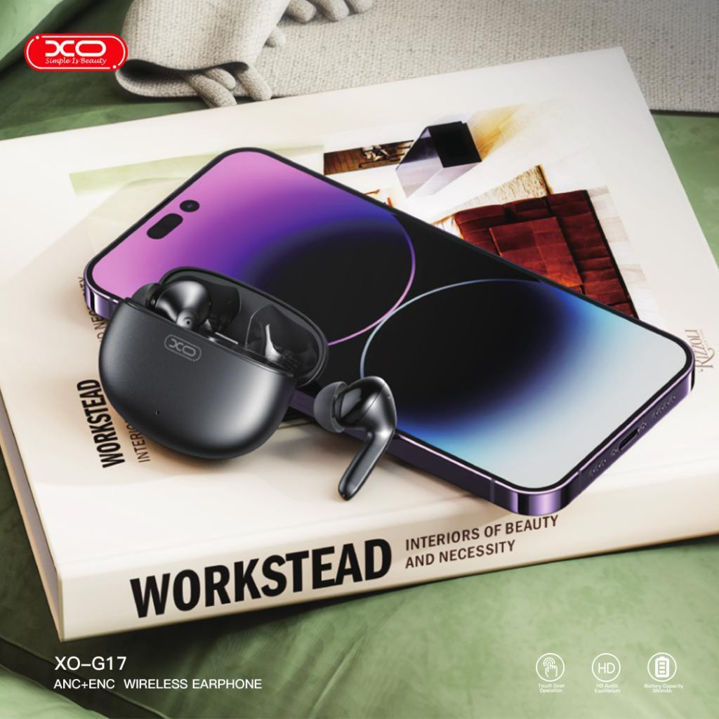 Навушники XO G17 ANC+ENC Black (XO-G17BK) - зображення 8