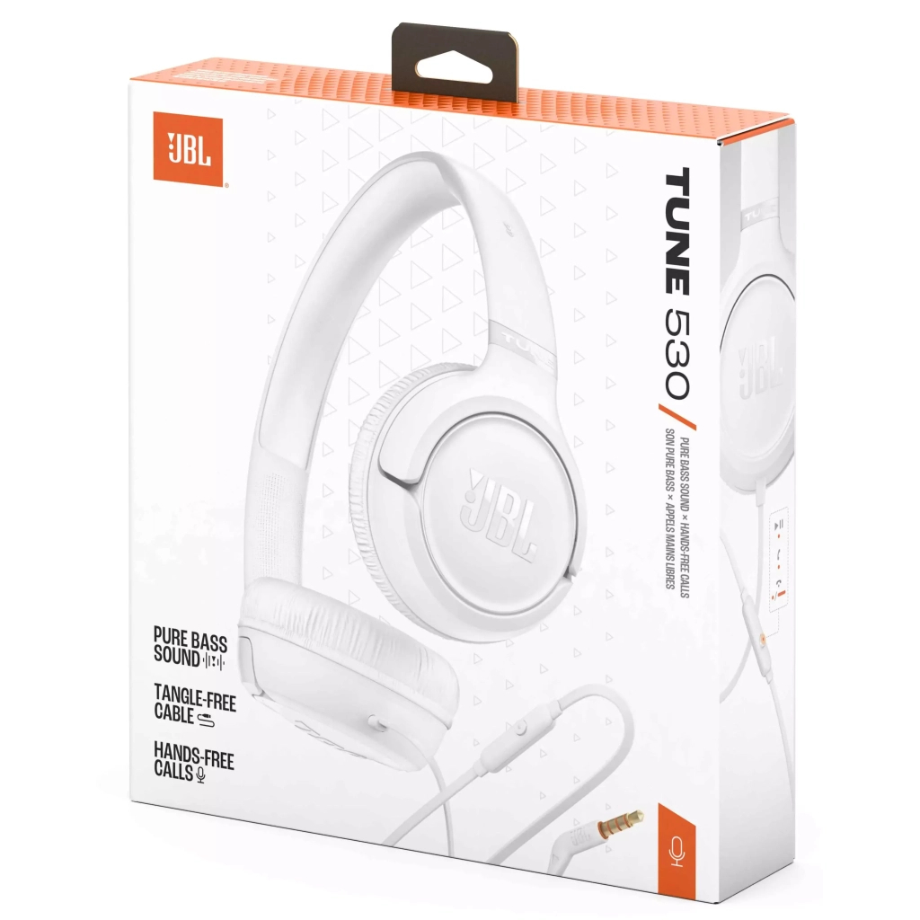 Навушники JBL Tune 530 White (JBLT530WHT) - зображення 10