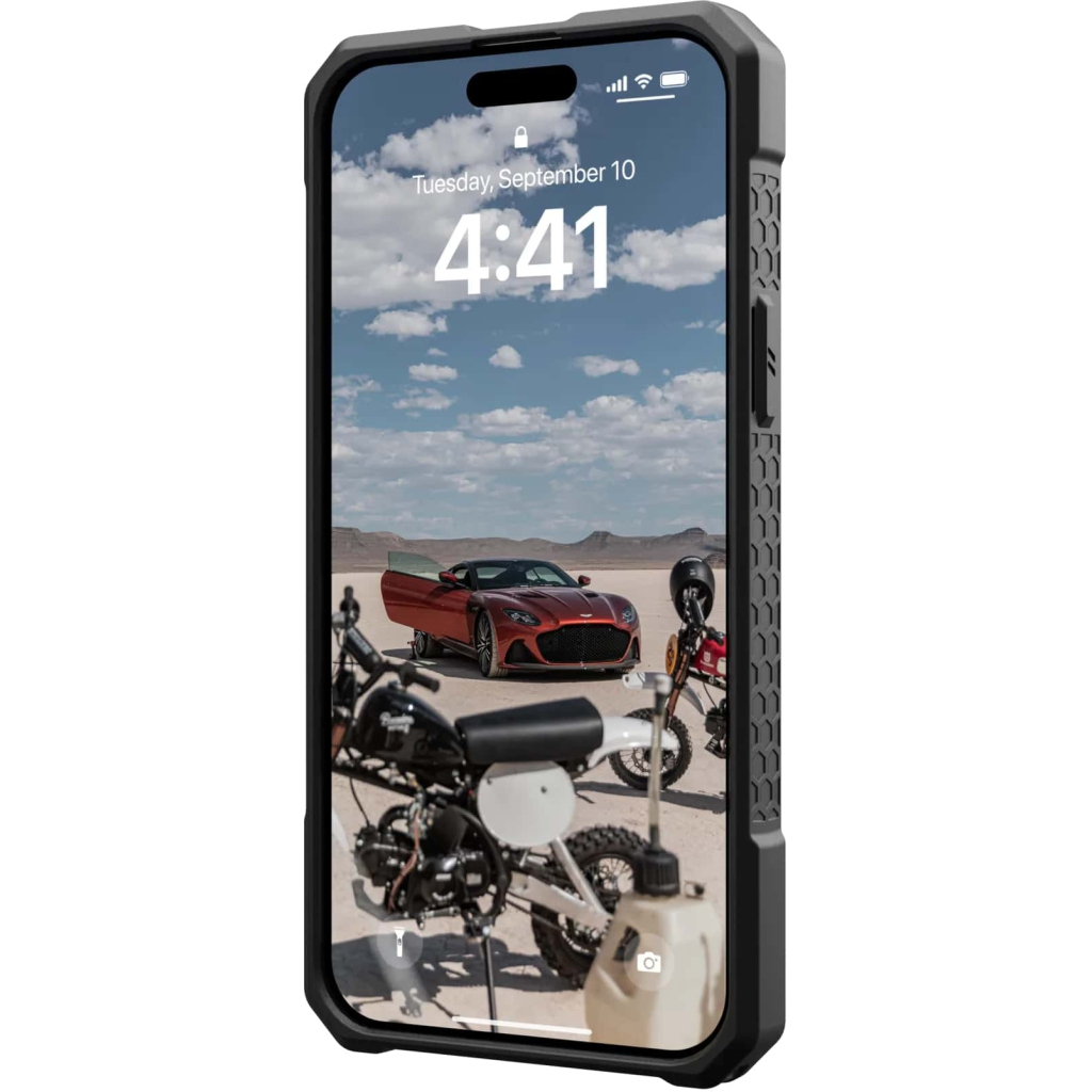 Чохол до мобільного телефона UAG Apple iPhone 15 Plus Monarch Pro Magsafe, Carbon Fiber (114220114242) - зображення 6