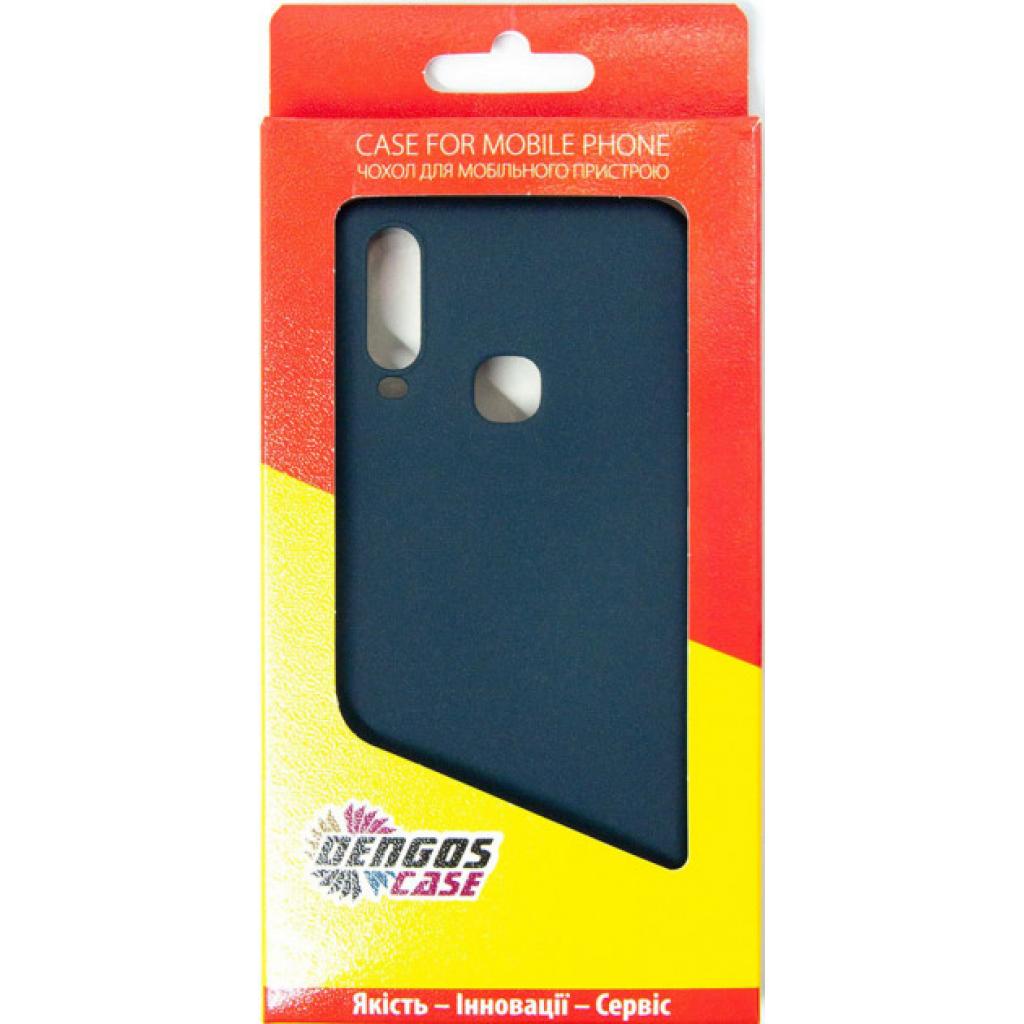 Чохол до мобільного телефона Dengos Carbon Vivo Y15, blue (DG-TPU-CRBN-98) (DG-TPU-CRBN-98) - зображення 4