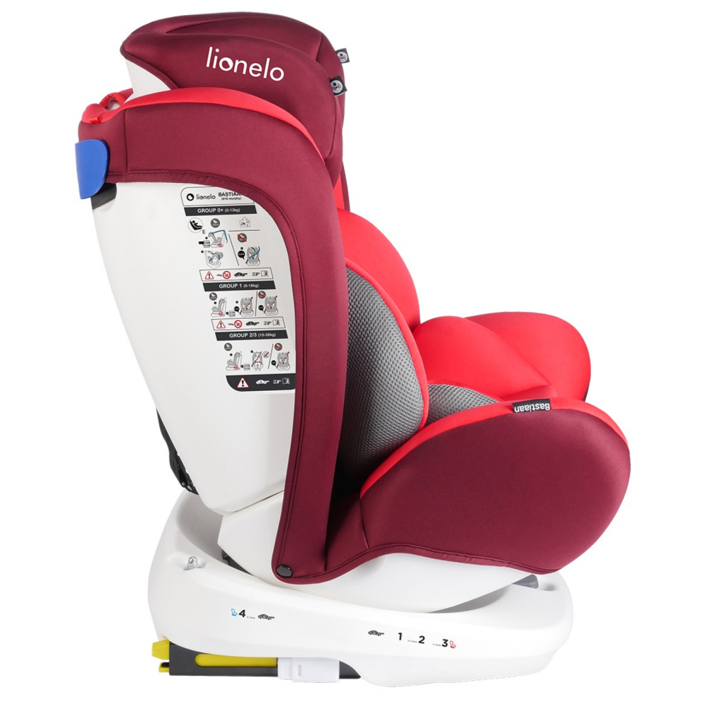 Автокрісло Lionelo Bastiaan Red (LO-BASTIAAN RED) - зображення 5