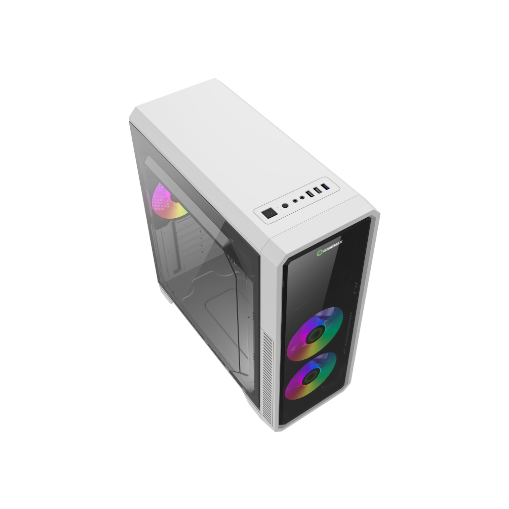 Корпус Gamemax G561-FRGB-WH - зображення 4