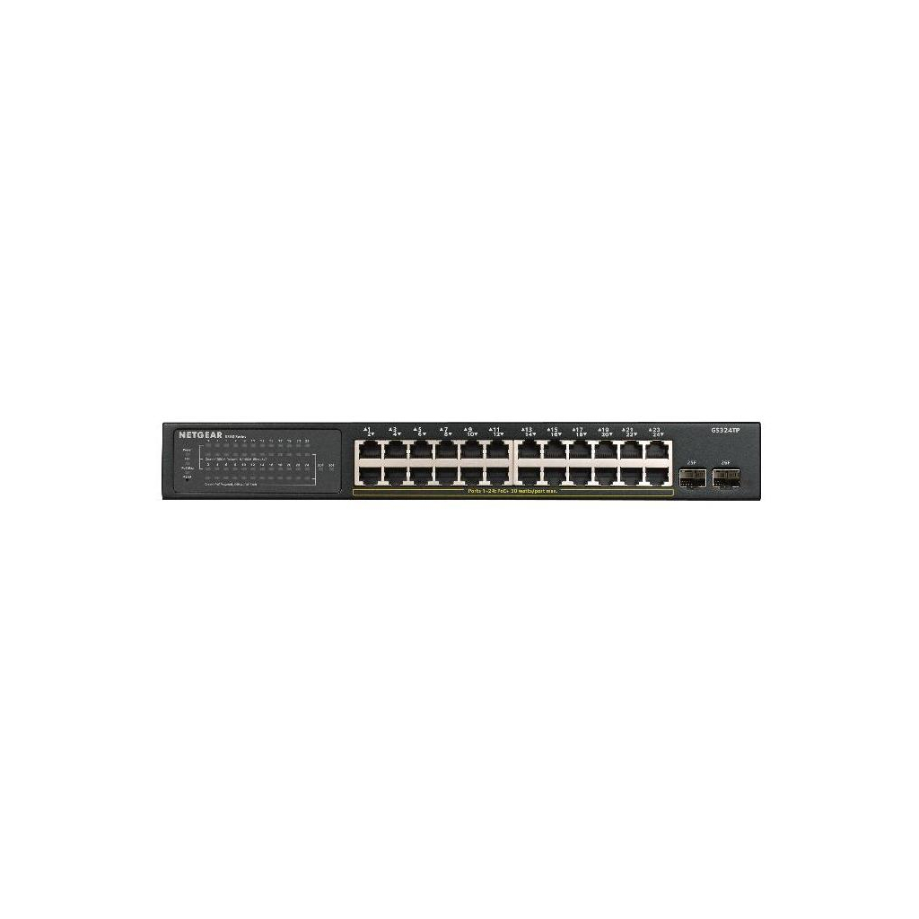 Комутатор мережевий Netgear GS324TP-100EUS - зображення 1
