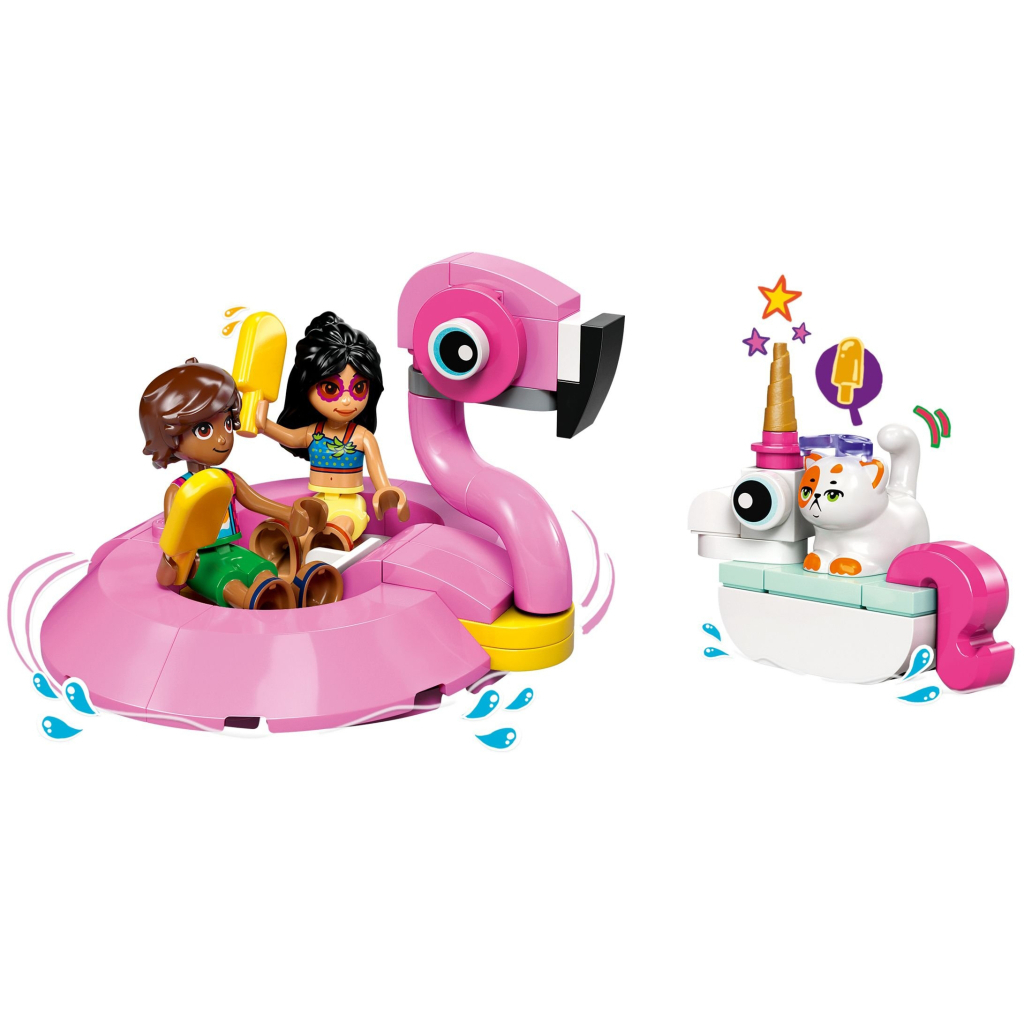 Конструктор LEGO Friends Вечірка єдинорога та фламінго біля басейну (42658) - зображення 5
