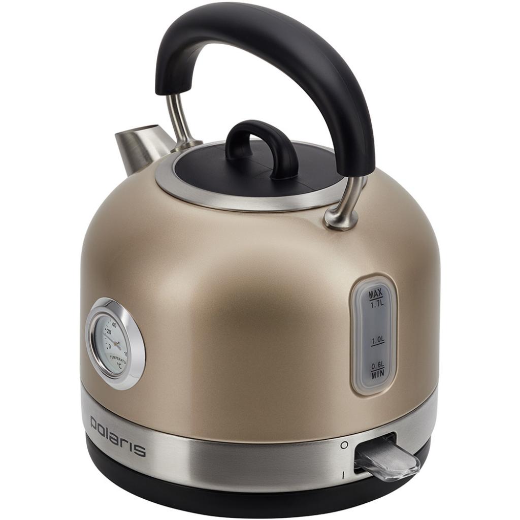 Електрочайник Polaris PWK 1741CA Champagne - зображення 3