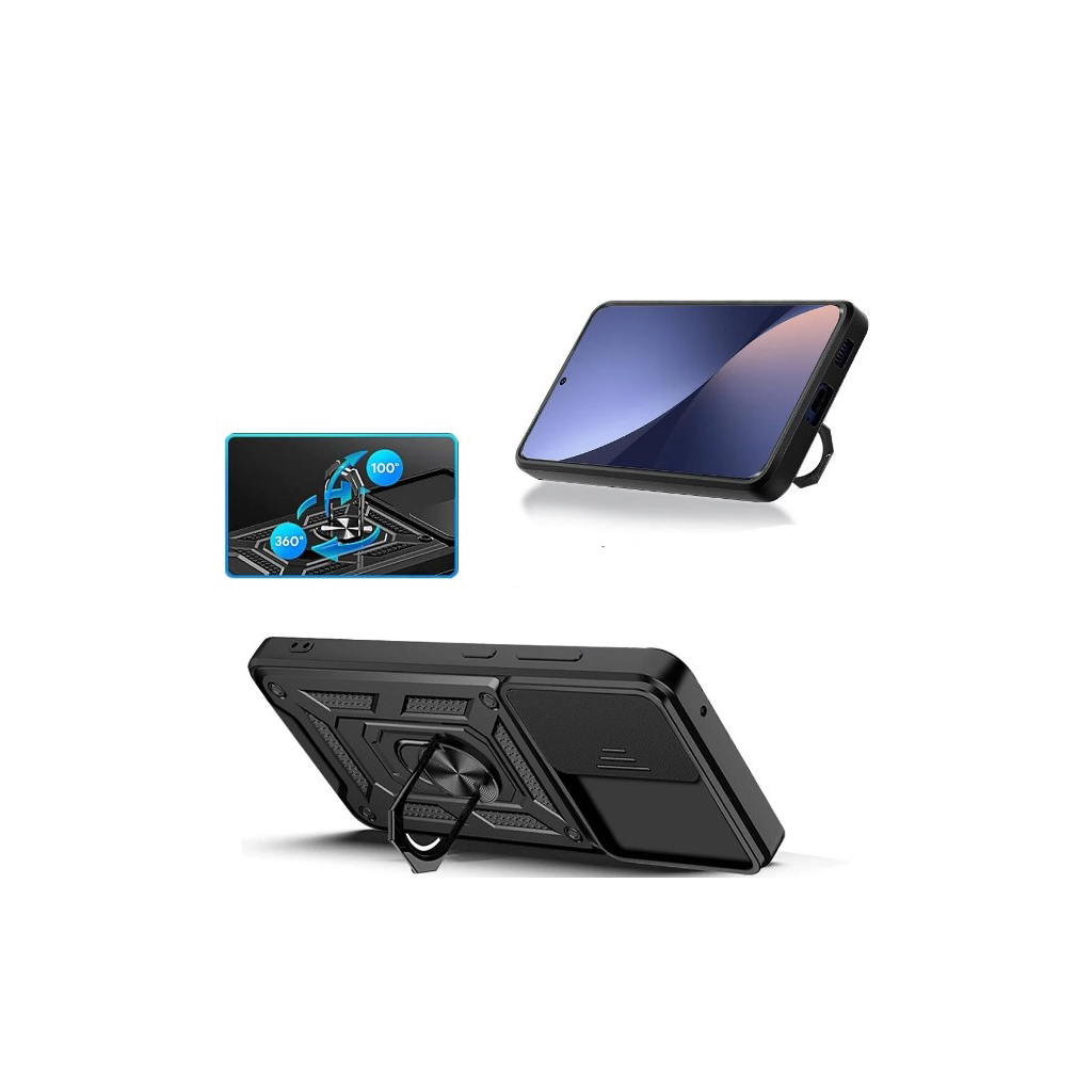 Чохол до мобільного телефона BeCover Military Xiaomi 12T / 12T Pro Black (708832) - зображення 3