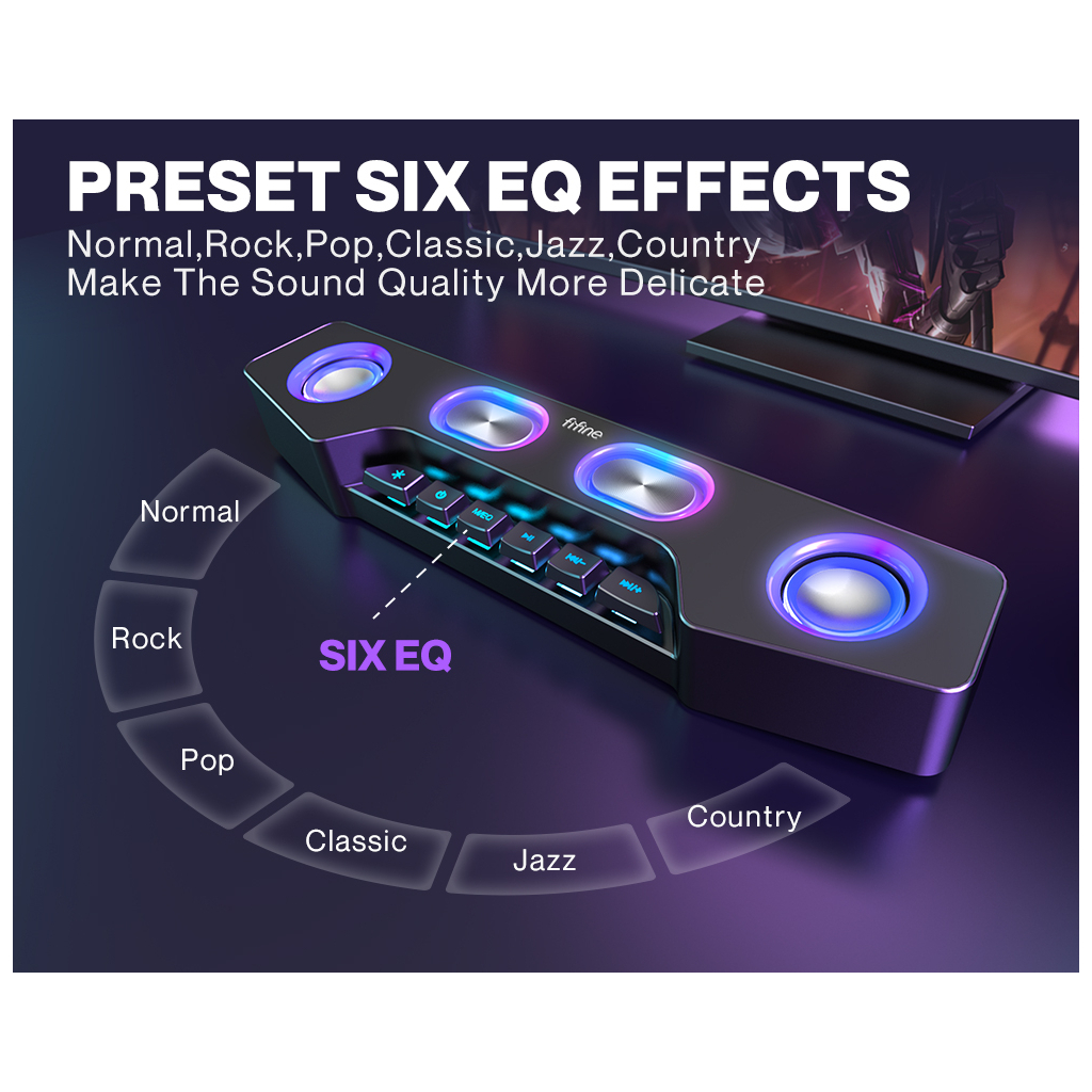 Акустична система Fifine A16 RGB Black (A16) - зображення 3