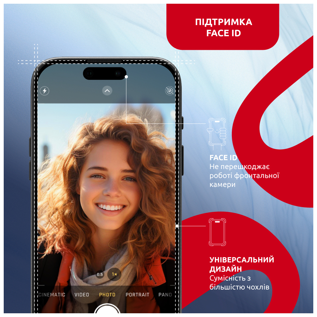 Скло захисне Intaleo MagicBox Apple iPhone 15 PRO MAX (4820266742867) - зображення 6