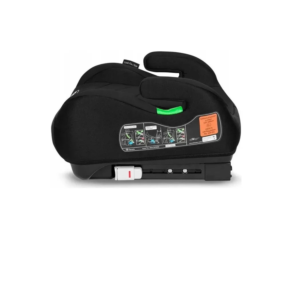 Автокрісло Lionelo Luuk Fix I-Size Luuk бустер Black Carbon (LO-LUUK FIX I-SIZE BLACK CARBON) - зображення 3