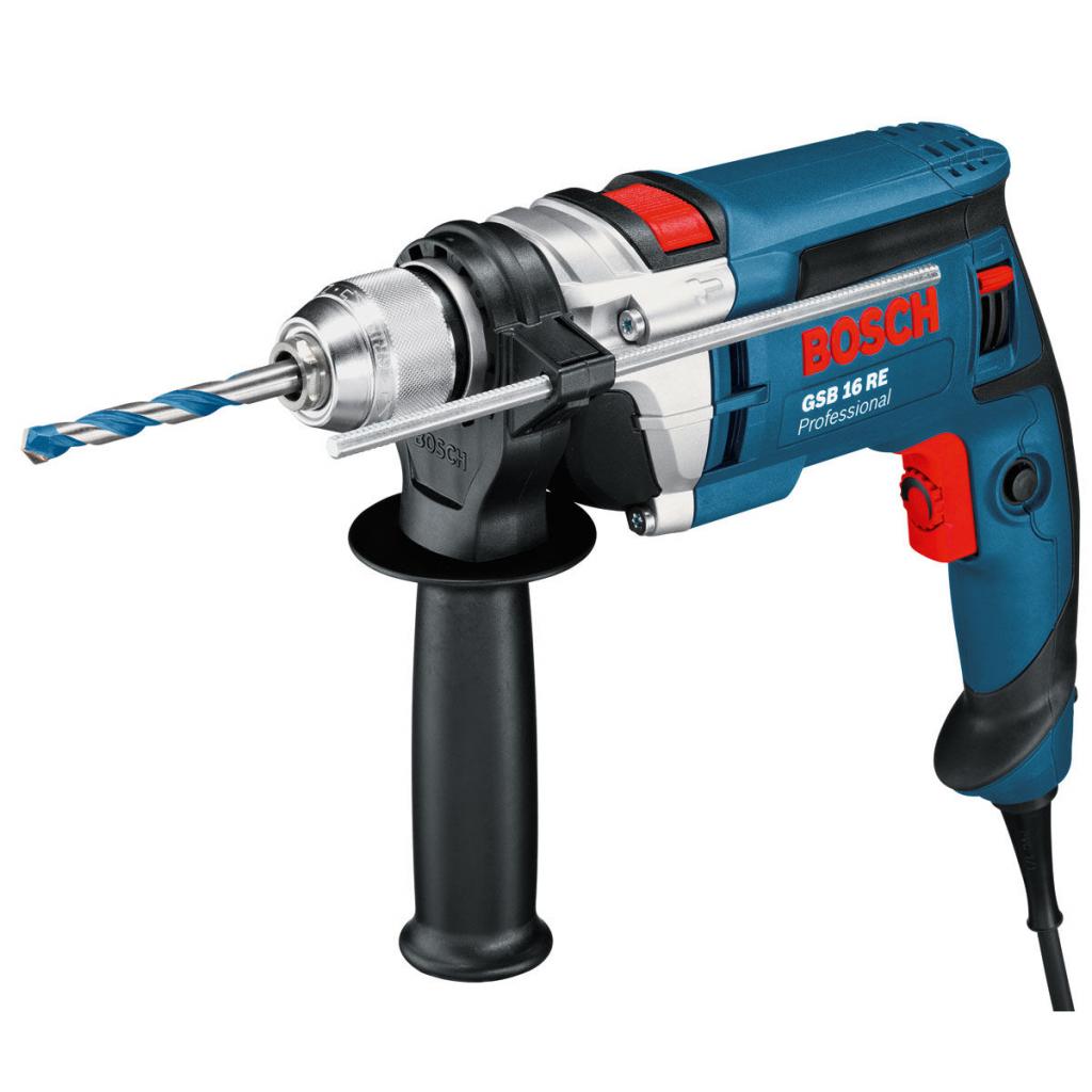 Дриль Bosch GSB16RE + кейс + набір свердл Robust Line CYL-9 (0.615.990.L2N) - зображення 2
