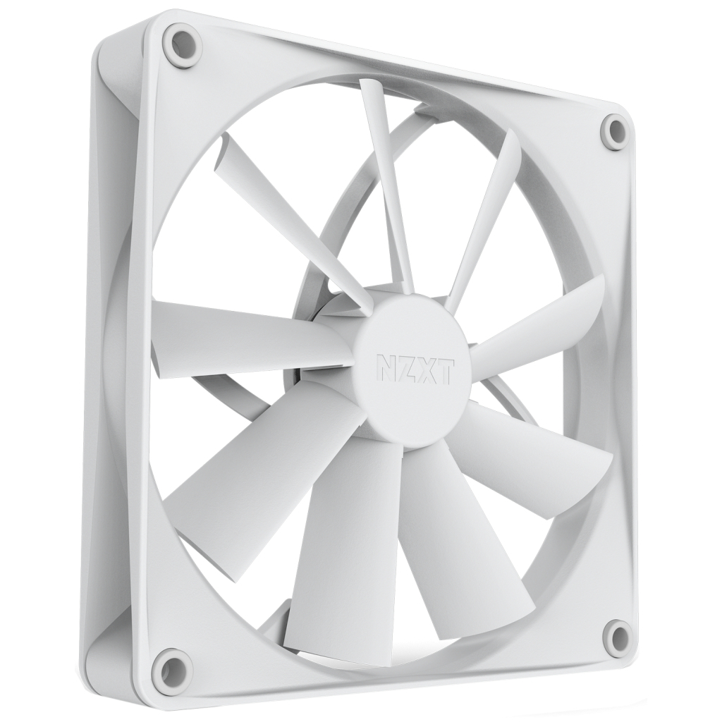 Кулер до корпусу NZXT F140Q Single (White) (RF-Q14SF-W1) - зображення 2