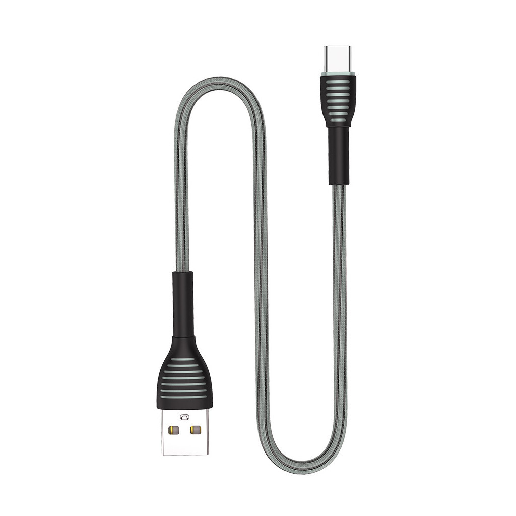 Дата кабель USB 2.0 AM to USB-C 1.0m ColorWay (CW-CBUC041-GR) - зображення 7