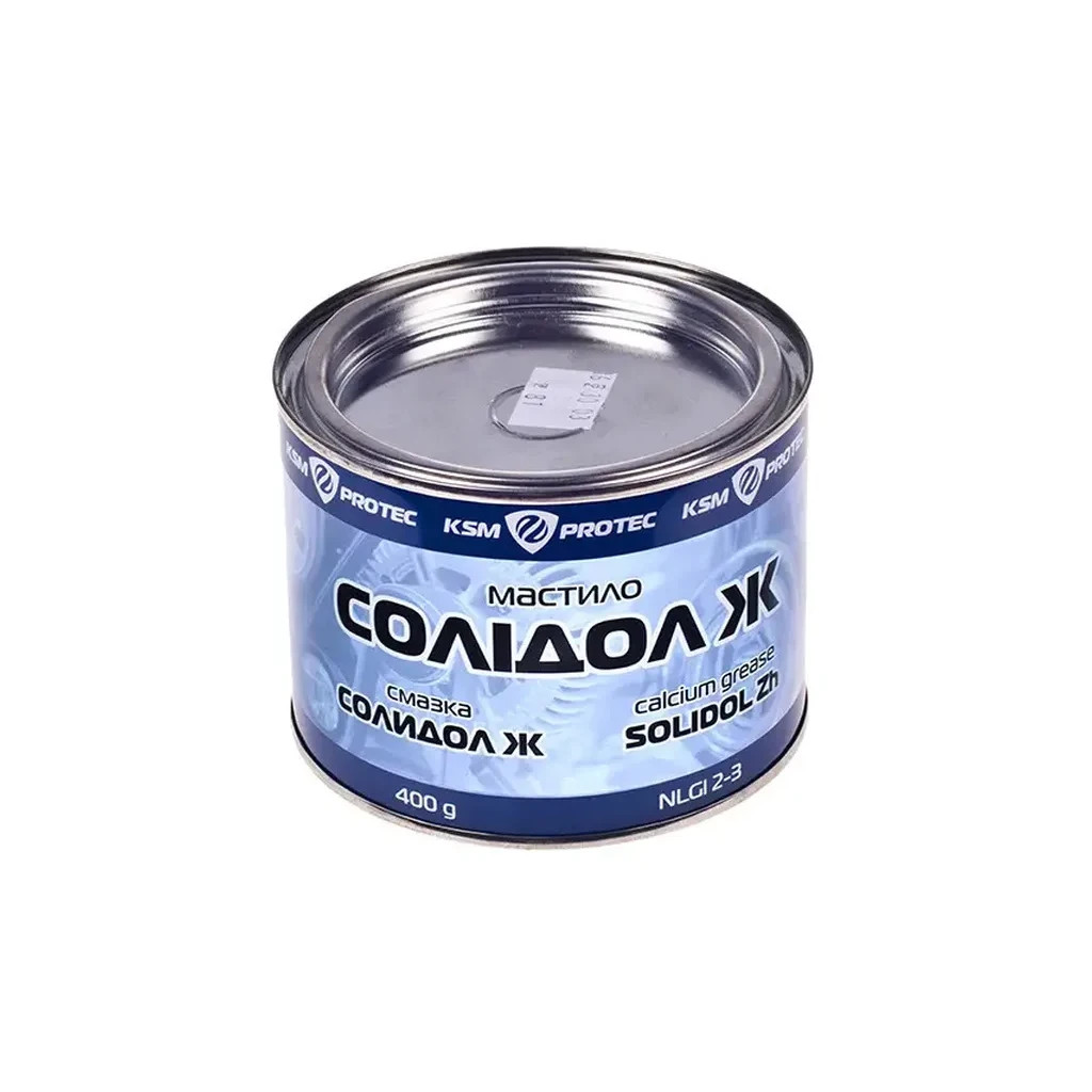 Мастило автомобільне KSM Солідол Жировий 0,4 кг - зображення 1