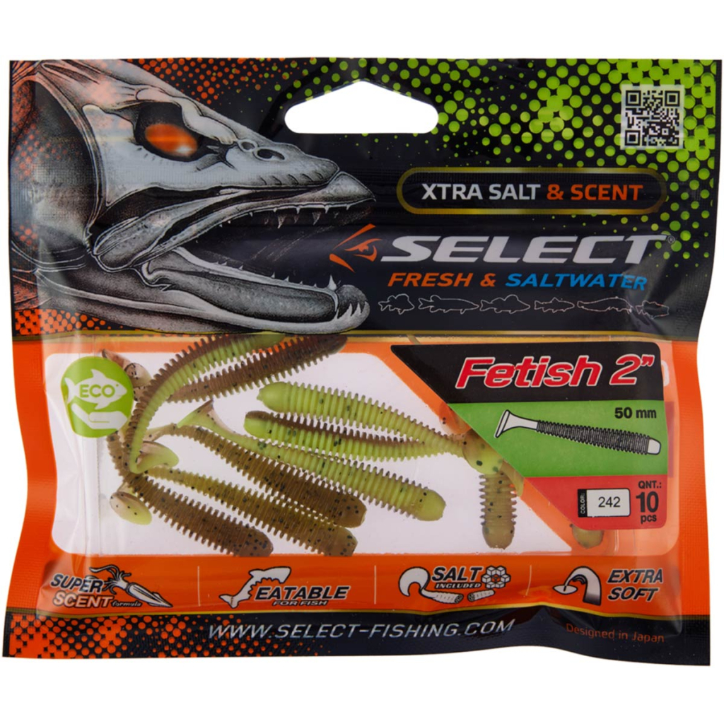 Силікон рибальський Select Fetish 2" 242 (10 шт/уп) (1870.71.14) - зображення 2